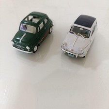 FIAT white green 2 car set #618549 picture