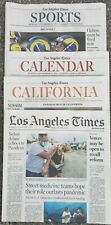 LA Dodgers Max Scherzer 3000 K's /LA Rams LA Times Newspaper 9/13/21 picture