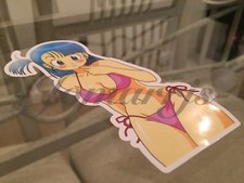 Dragon Ball Z Anime Bulma Bikini Sun Fun Sticker Decal Vinyl Comic DBZ picture