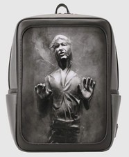 New Disney Loungefly Star Wars Return Of The Jedi Han Solo Carbonite Backpack  picture