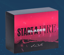 League of Legends K/DA BLADES Official Fan Kit Box Set Photocards Pins Merch picture