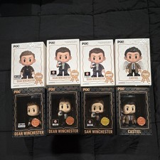 Thrilljoy PIX Supernatural Dean Sam Castiel Lot of (4) with Sam (Chase) picture
