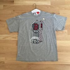 NEW Boston Red Sox 2013 World Series Champions T-Shirt, Gray - Size XL picture