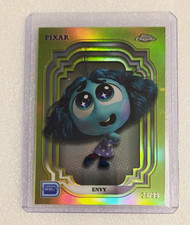 Topps 2024 Topps Chrome Pixar Disney Inside Out 2 Envy #200 28/99 picture