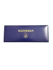Vintage 1995 - New In Box - Waterman Hemisphere Ballpoint Pen Black - Gold Trim picture