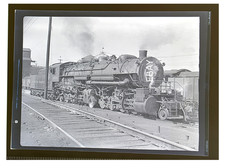 5/11/47 Western Maryland RR NO. 910 Locomotive L-1 Hagerstown, MD Photo Negative picture