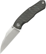 Kubey KB Knives Mantra Framelock Flamed Titanium Folding M390 Pocket Knife 459B picture