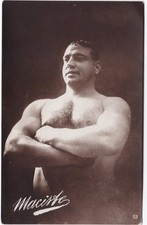Vintage RPPC - Maciste (Bartolomeo Pagano) - Italian actor- Gay interest picture