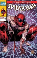 MIDNIGHT SPIDERMAN 1 JONATHON URIBE NYCC EXCLUSIVE VARIANT NM 2026 PRESALE 10/7 picture