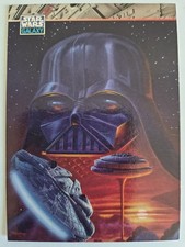 1994 Topps Star Wars Galaxy #158 Darth Vader Cloud City picture