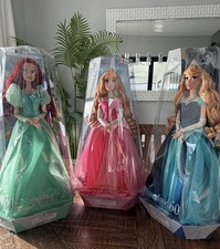 Disney Limited Dolls Diamond Castle Collection Disneyland Ariel Aurora picture