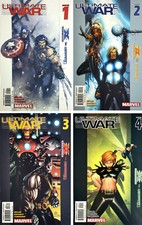 Ultimate War #1 - #4 X-Men Mini Series (2003) Marvel Comics Set picture