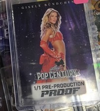 2025 Leaf Metal Pop Century Gisele Bundchen Production Proof #1/1 picture