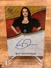 2026 Topps Update Baseball KAT DENNINGS Autograph auto 75YTA-KDE  1/1   75 Years picture