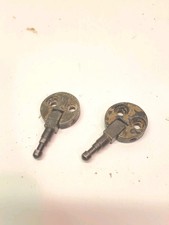 VINTAGE SINGER SEWING MACHINE CABINET HEAD PIN HINGE SET, 2 HOLES picture