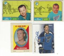 1970-71 Topps/OPC Sticker Stamps #4 Tim Ecclestone St Louis picture