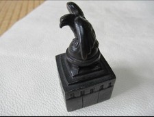 1930s Imperial Japanese War Memorial (Chukonhi) Eagle Paperweight Commemorative picture