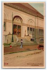 c1905s Entrance To Museum Of Fine Arts Scene St. Louis Missouri MO Tuck Postcard picture