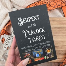 Serpent and the Peacock Tarot Cards 80 Card Complete Deck 3 Moons Edition 2023 picture