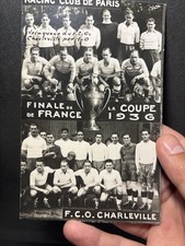 1936 Raoul Diagne Hiden Kennedy Everton Racing Club Paris Charleville French Cup picture