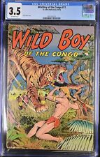 Wild Boy of the Congo #11 CGC VG- 3.5 Off White Matt Baker Cover St. John picture
