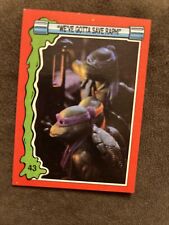 1991 Topps Teenage Mutant Ninja Turtles II #43 We gotta save Raph picture