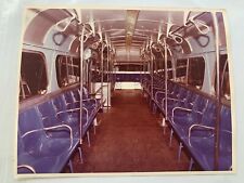 8X10 NYC NY M SURFACE TRANSIT BUS NEW INTERIOR COLOR KODAK ARCHIVE PHOTOGRAPH picture