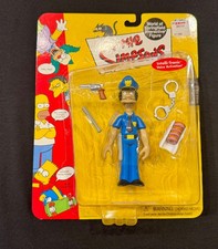 Simpsons World of Springfield Officer Lou Intelli-Tronic Playmates picture