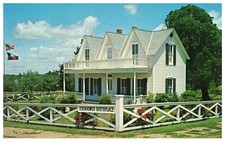Vintage Postcard Eisenhower Birthplace State Park Denison Texas Historic Site picture