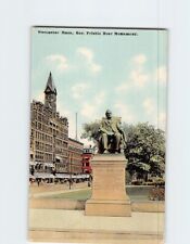 Postcard George Frisbie Hoar Monument Worcester Massachusetts USA picture