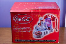 Coca Cola animated Polar Bear Telephone  Skating Iceberg Phone Box and cable picture