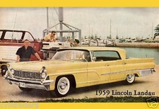 1959 Lincoln Landau Refrigerator Magnet picture