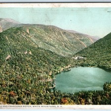 1900 Echo Lake Franconia Notch NH Postcard Detroit Publishing Phostint View picture
