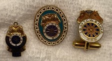 Vintage Teamsters Union Local 299 Detroit Pins w/5 Year Pin, 2x IB of TCW H of A picture