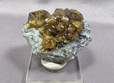 Andradite Garnet var. Topazolite, Yellow Cat Mine, Idria, San Benito County, CA picture