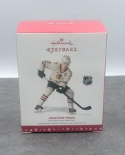 Hallmark Keepsake Ornament Jonathan Toews Chicago Blackhawks Hockey NHL New 2016 picture
