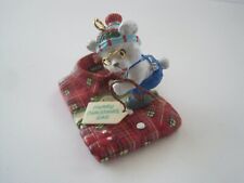Merry Christmas Dad Shirt Mouse Enesco Ornament NO Box GUC picture