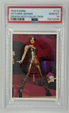 1999 Panini Smash Hits Victoria Beckham 112 PSA 10 GEM MINT POP 1 Posh Spice picture