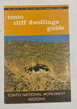 Tonto National Monument Cliff Dwellings Guide 1974 Arizona National Park Service picture