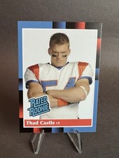 Thad Castle Custom Baseball Card - Donruss Rated Rookie - Blue Mountain State picture