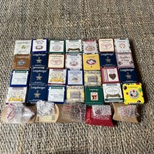 Lot Of Open Box 34 Longaberger Tie-0ns Vintage , Retired, Old stock picture