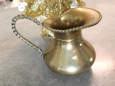 Vintage Small Brass Pitcher (4 1/2
