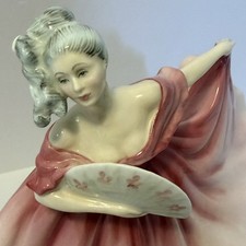 Vintage Royal Doulton 1990 “Elaine” English Bone China Figurine HN 3307 picture