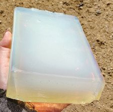 Opalite Glass Opal LARGE Block Rough Flint Knapping 3.8# picture