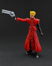 Trigun bandai Vash the Stampede Figure Sunglasses Version Beagle 2002 real picture