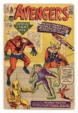 Avengers #2 FR/GD 1.5 1963 picture