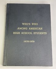 Vintage 1978-1979 “Who’s Who Among High School Students” 13th Edition Vol. VI picture