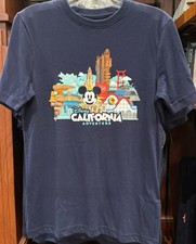 Disney Disneyland California Adventure Attractions T-Shirt MEDIUM New 2026 picture