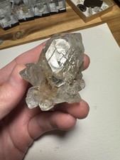Very Interesting Etched Topaz Crystal Cluster from Mimoso du Sol Brazil picture