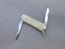 OLD VINTAGE PAT NOS 20379343 2170537 EQUAL END LOBSTER KNIFE KEYCHAIN OR FOB picture